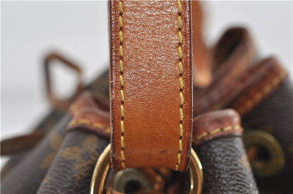 Authentic Louis Vuitton Monogram Petit Noe Shoulder Bag M42226 LV 9047D