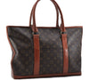 Auth Louis Vuitton Monogram Sac Weekend PM Vintage Tote Hand Bag M42425 LV 9053C