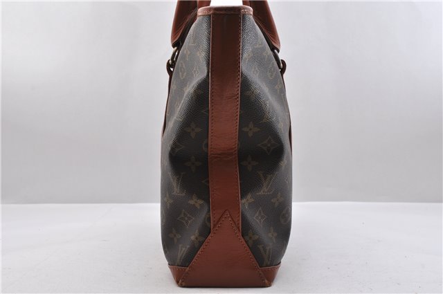 Auth Louis Vuitton Monogram Sac Weekend PM Vintage Tote Hand Bag M42425 LV 9053C