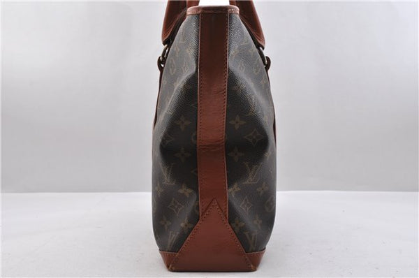 Auth Louis Vuitton Monogram Sac Weekend PM Vintage Tote Hand Bag M42425 LV 9053C