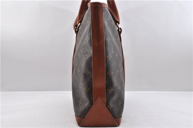 Auth Louis Vuitton Monogram Sac Weekend PM Vintage Tote Hand Bag M42425 LV 9053C
