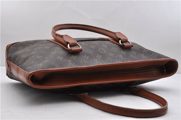 Auth Louis Vuitton Monogram Sac Weekend PM Vintage Tote Hand Bag M42425 LV 9053C