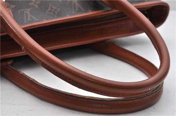 Auth Louis Vuitton Monogram Sac Weekend PM Vintage Tote Hand Bag M42425 LV 9053C