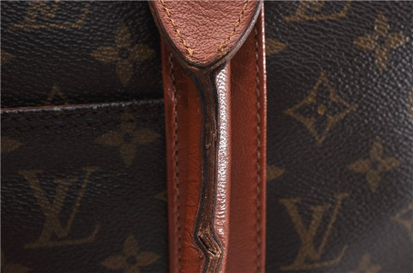 Auth Louis Vuitton Monogram Sac Weekend PM Vintage Tote Hand Bag M42425 LV 9053C