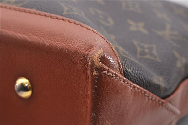 Auth Louis Vuitton Monogram Sac Weekend PM Vintage Tote Hand Bag M42425 LV 9053C