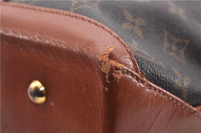 Auth Louis Vuitton Monogram Sac Weekend PM Vintage Tote Hand Bag M42425 LV 9053C