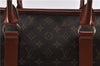 Auth Louis Vuitton Monogram Sac Weekend PM Vintage Tote Hand Bag M42425 LV 9053C