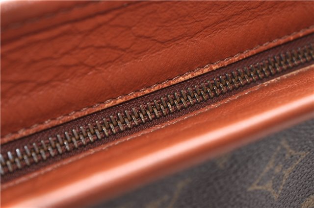 Auth Louis Vuitton Monogram Sac Weekend PM Vintage Tote Hand Bag M42425 LV 9053C