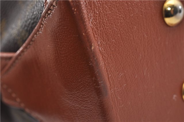 Auth Louis Vuitton Monogram Sac Weekend PM Vintage Tote Hand Bag M42425 LV 9053C