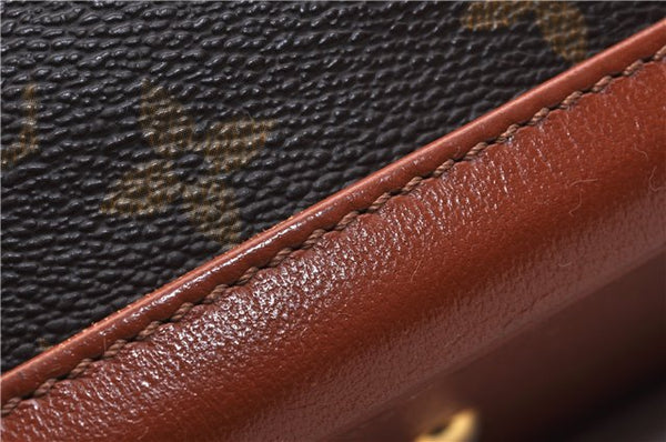 Auth Louis Vuitton Monogram Sac Weekend PM Vintage Tote Hand Bag M42425 LV 9053C