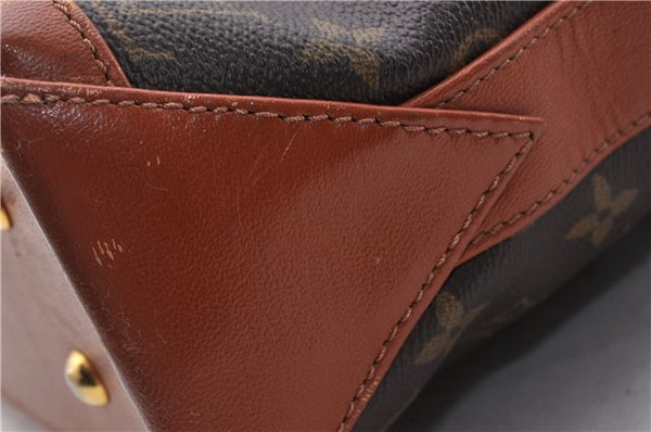 Auth Louis Vuitton Monogram Sac Weekend PM Vintage Tote Hand Bag M42425 LV 9053C