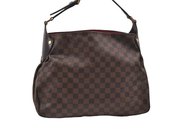 Authentic Louis Vuitton Damier Regia Shoulder Hand Bag N63542 LV 9057D