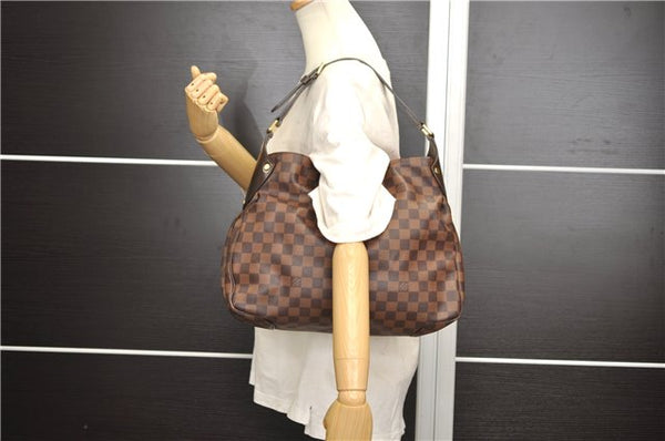 Authentic Louis Vuitton Damier Regia Shoulder Hand Bag N63542 LV 9057D