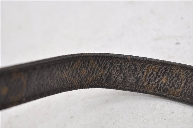 Auth Louis Vuitton Monogram Marly Dragonne PM Clutch Hand Bag M51827 LV 9059D