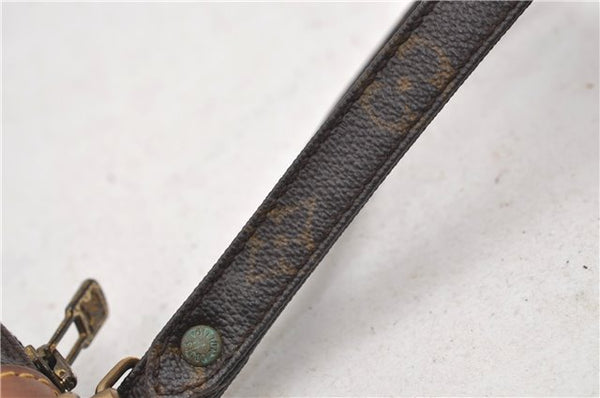 Auth Louis Vuitton Monogram Marly Dragonne PM Clutch Hand Bag M51827 LV 9059D