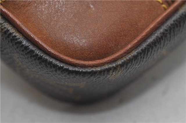 Auth Louis Vuitton Monogram Marly Dragonne PM Clutch Hand Bag M51827 LV 9059D