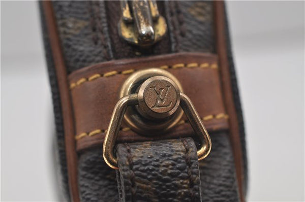 Auth Louis Vuitton Monogram Marly Dragonne PM Clutch Hand Bag M51827 LV 9059D