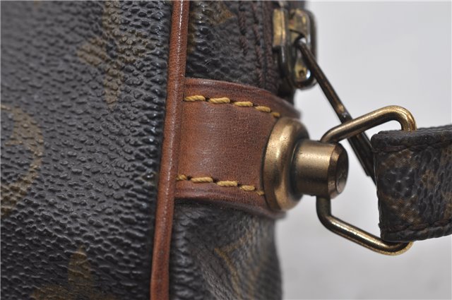 Auth Louis Vuitton Monogram Marly Dragonne PM Clutch Hand Bag M51827 LV 9059D