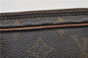 Auth Louis Vuitton Monogram Marly Dragonne PM Clutch Hand Bag M51827 LV 9059D