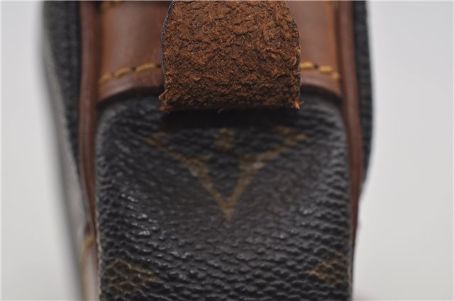 Auth Louis Vuitton Monogram Marly Dragonne PM Clutch Hand Bag M51827 LV 9059D