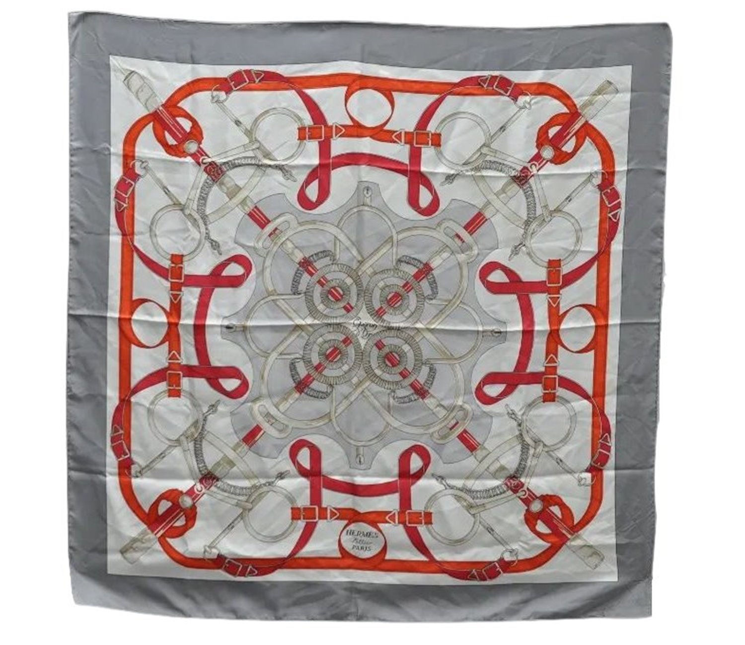 Authentic HERMES Carre 90 Scarf 