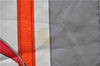 Authentic HERMES Carre 90 Scarf "Eperon D'Or" Silk Gray 9061D