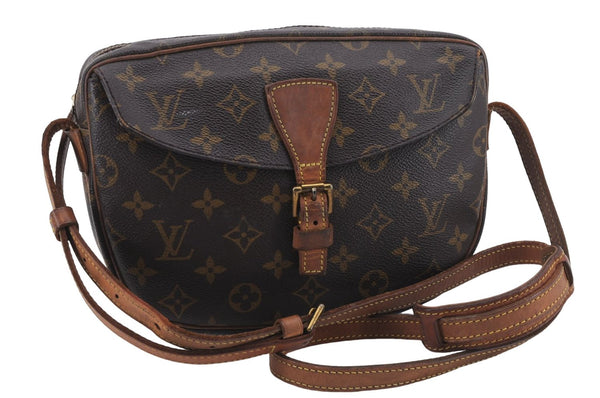 Auth Louis Vuitton Monogram Jeune Fille MM Shoulder Cross Bag M51226 Junk 9062D