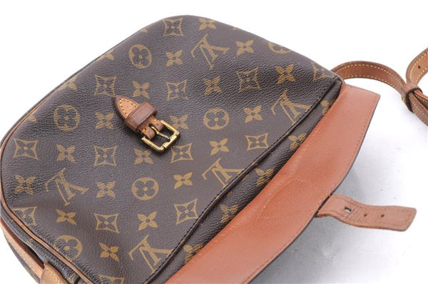 Auth Louis Vuitton Monogram Jeune Fille MM Shoulder Cross Bag M51226 Junk 9062D