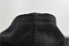 Authentic PRADA Vintage Nylon Tessuto Leather Shoulder Tote Bag Black 9062F