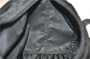 Authentic PRADA Vintage Nylon Tessuto Leather Shoulder Tote Bag Black 9062F