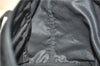 Authentic PRADA Vintage Nylon Tessuto Leather Shoulder Tote Bag Black 9062F