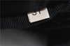 Authentic PRADA Vintage Nylon Tessuto Leather Shoulder Tote Bag Black 9062F