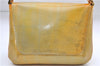 Auth Louis Vuitton Vernis Thompson Street Shoulder Bag Yellow M91069 LV 9063D