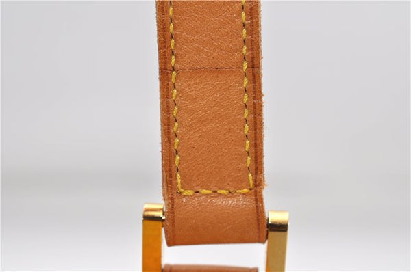 Auth Louis Vuitton Vernis Thompson Street Shoulder Bag Yellow M91069 LV 9063D