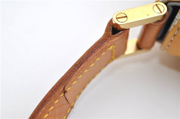 Auth Louis Vuitton Vernis Thompson Street Shoulder Bag Yellow M91069 LV 9063D