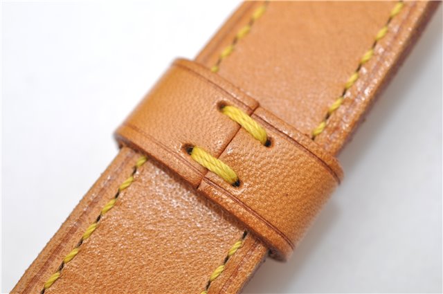 Auth Louis Vuitton Vernis Thompson Street Shoulder Bag Yellow M91069 LV 9063D