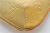 Auth Louis Vuitton Vernis Thompson Street Shoulder Bag Yellow M91069 LV 9063D