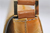 Auth Louis Vuitton Vernis Thompson Street Shoulder Bag Yellow M91069 LV 9063D
