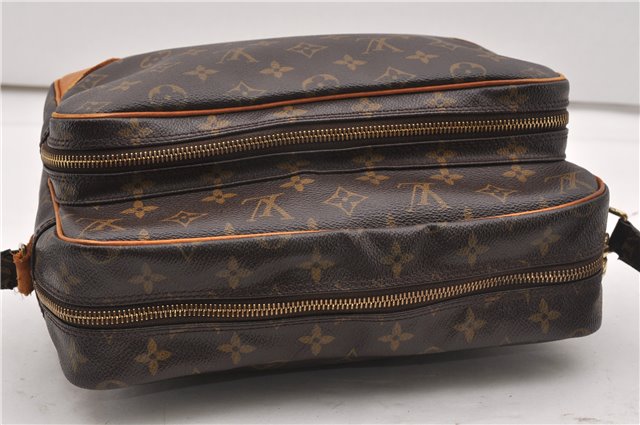 Authentic Louis Vuitton Monogram Nile Shoulder Cross Body Bag M45244 LV 9063F