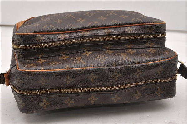 Authentic Louis Vuitton Monogram Nile Shoulder Cross Body Bag M45244 LV 9063F