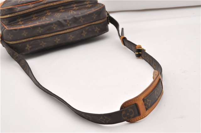 Authentic Louis Vuitton Monogram Nile Shoulder Cross Body Bag M45244 LV 9063F