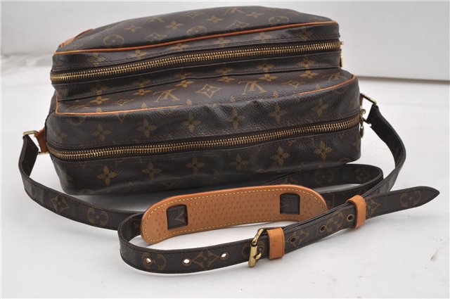 Authentic Louis Vuitton Monogram Nile Shoulder Cross Body Bag M45244 LV 9063F
