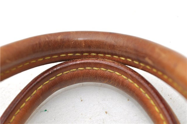 Authentic Louis Vuitton Monogram Trouville Hand Bag M42228 LV 9064C