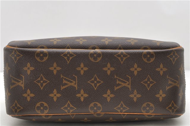 Authentic Louis Vuitton Monogram Trouville Hand Bag M42228 LV 9064C