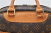 Authentic Louis Vuitton Monogram Trouville Hand Bag M42228 LV 9064C