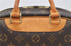 Authentic Louis Vuitton Monogram Trouville Hand Bag M42228 LV 9064C