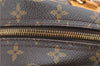 Authentic Louis Vuitton Monogram Trouville Hand Bag M42228 LV 9064C