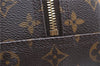 Authentic Louis Vuitton Monogram Trouville Hand Bag M42228 LV 9064C