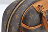 Authentic Louis Vuitton Monogram Trouville Hand Bag M42228 LV 9064C