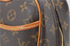 Authentic Louis Vuitton Monogram Trouville Hand Bag M42228 LV 9064C